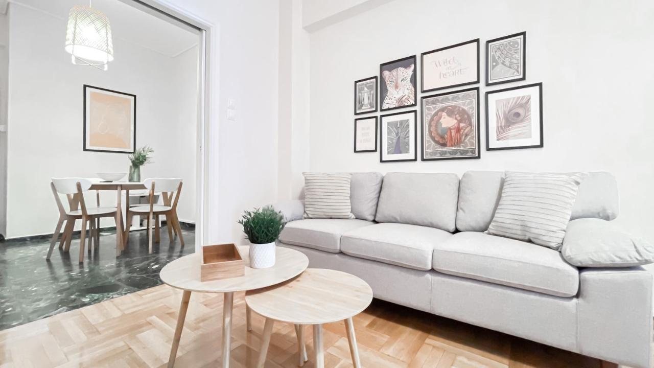 Boho Chic 2Br Apartment In The Center Of Athen Exterior foto