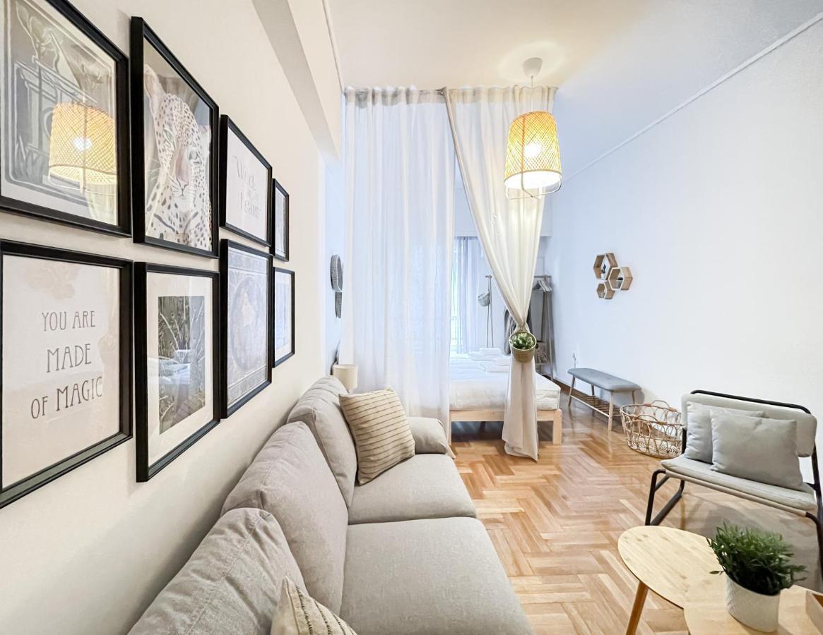 Boho Chic 2Br Apartment In The Center Of Athen Exterior foto