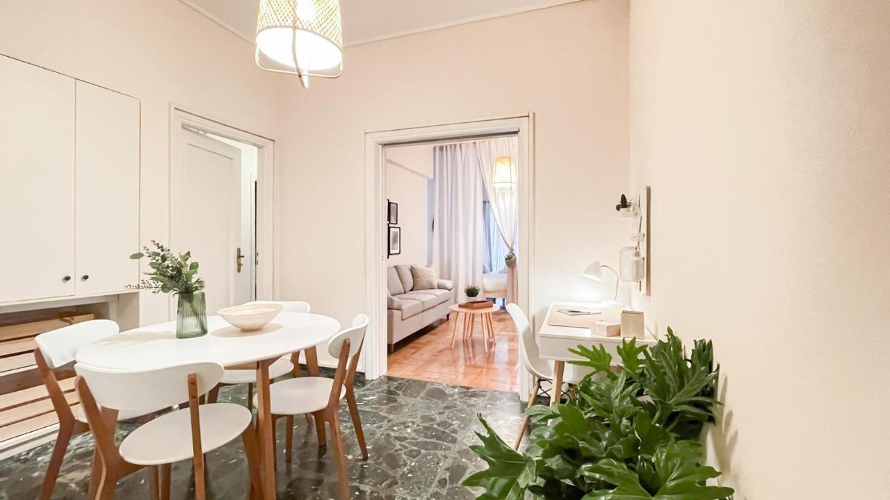 Boho Chic 2Br Apartment In The Center Of Athen Exterior foto