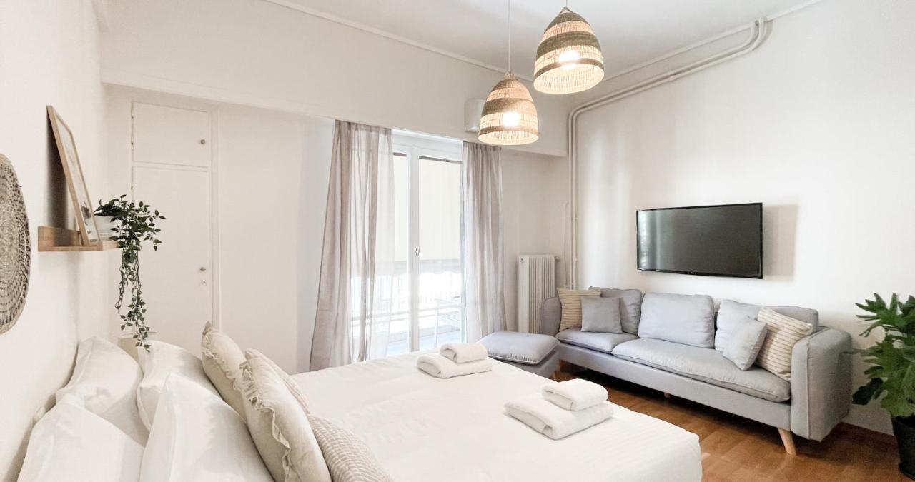Boho Chic 2Br Apartment In The Center Of Athen Exterior foto