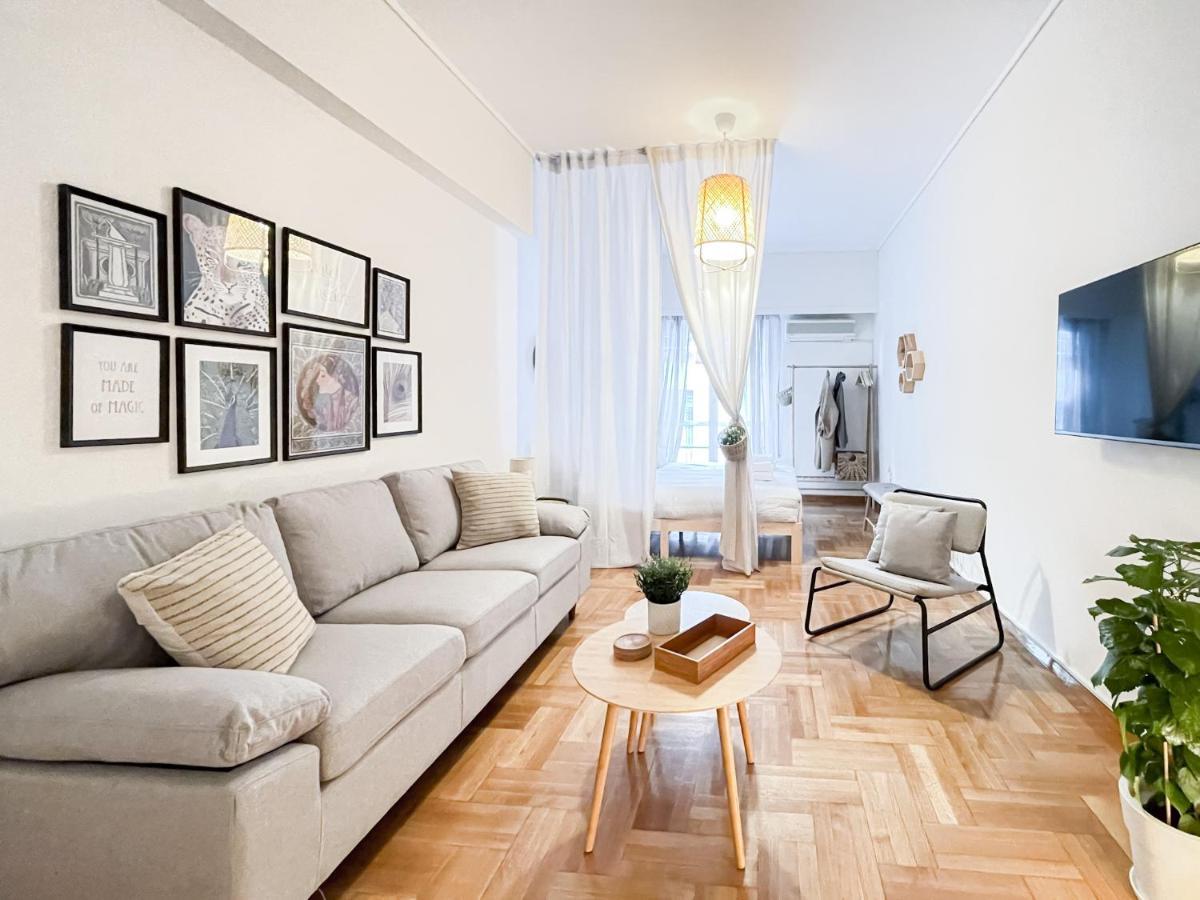 Boho Chic 2Br Apartment In The Center Of Athen Exterior foto