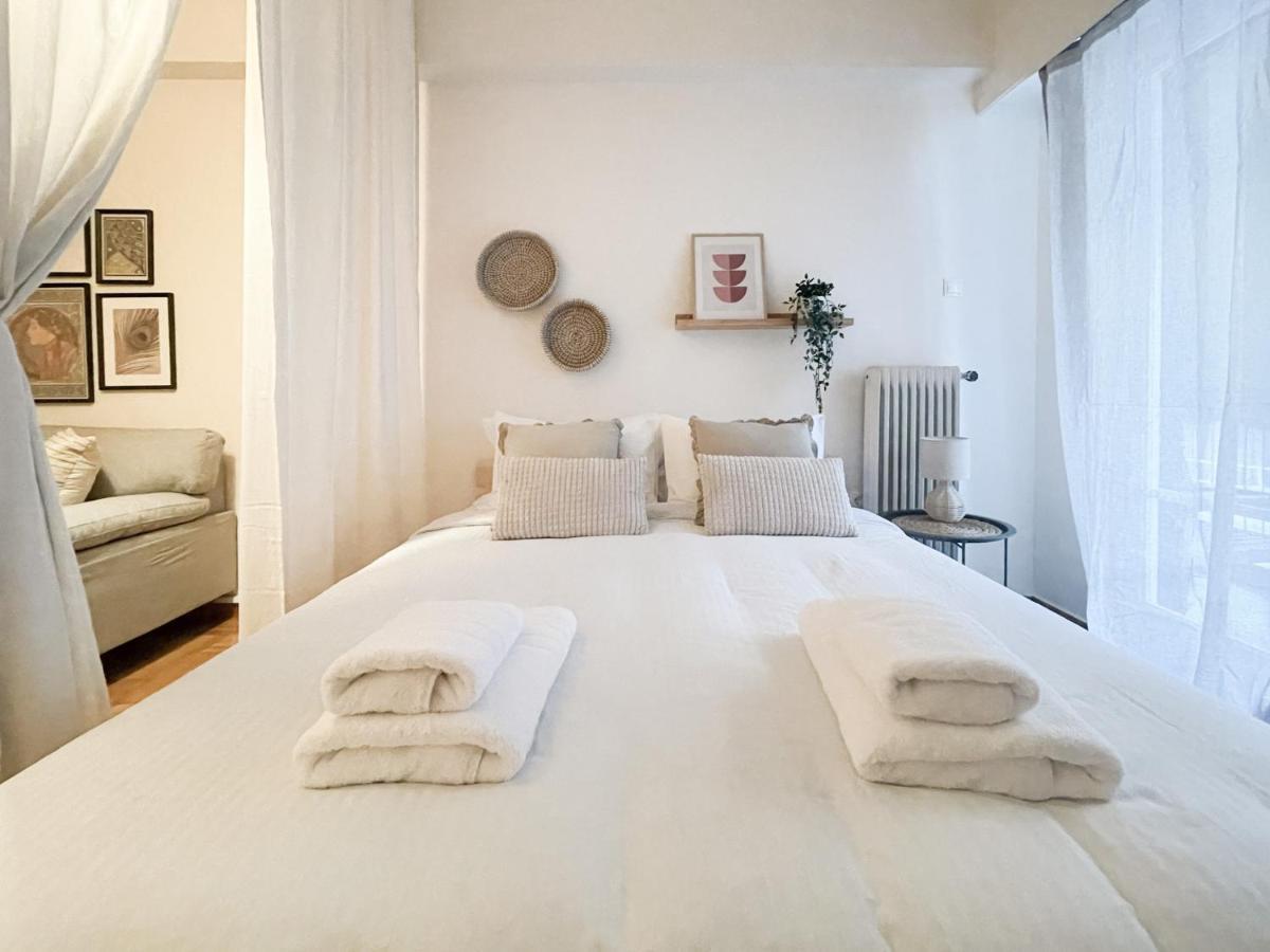 Boho Chic 2Br Apartment In The Center Of Athen Exterior foto